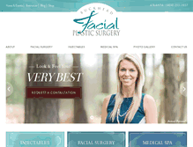 Tablet Screenshot of buckheadfacial.com